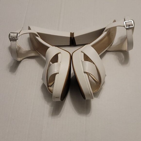 DELICIOUS CRISS-CROS BLOCK HEEL PLATFORM OPEN TOE PLATFORM ESPADRILLE SANDAL R3 - Picture 14 of 16